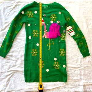 Ladies Christmas ugly sweater dress